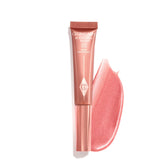 Charlotte Tilbury Glowgasm Beauty Light Wand Pinkgasm delivers rosy glow to cheeks for radiant look