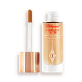 Charlotte Tilbury Hollywood Flawless Filter bottle close-up for glow