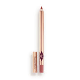 Charlotte Tilbury Lip Cheat Pillow Talk Medium outer packaging closeup for defined lips.