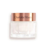 Charlotte Tilbury Magic Cream jar highlighting deep hydration for radiant skin.