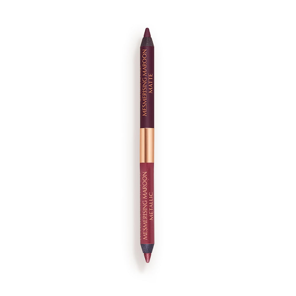 Charlotte Tilbury Magic Eyeliner matte end defines the outer lash line for depth