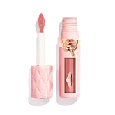Charlotte Tilbury Pillow Talk Plumpgasm lip gloss tube showing glossy finish and hydration.