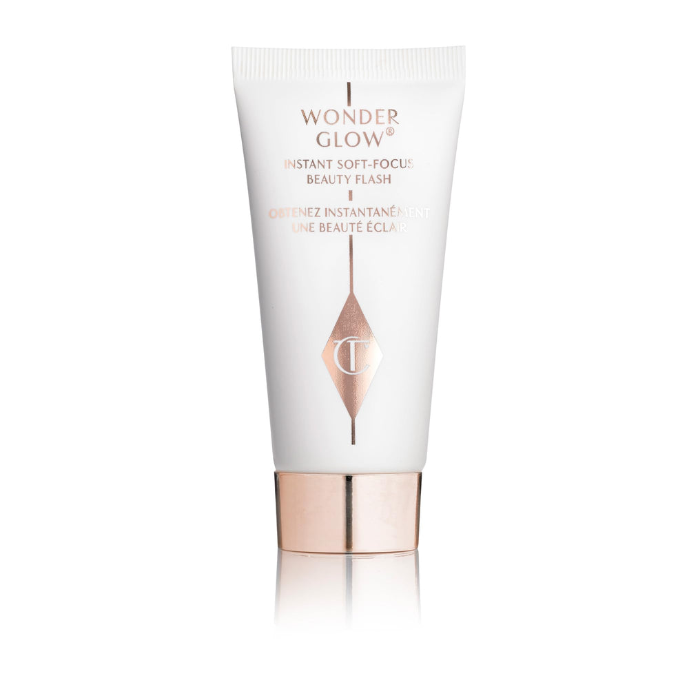 Charlotte Tilbury Wonderglow bottle glow for radiant base and hydrating glow