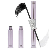 Charmily Lash Cluster Glue bottle close-up showing dual-ended design for easy lash application.