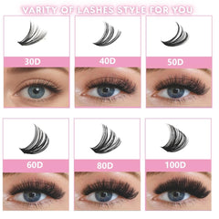 Charmily Lash extension tweezers for precise placement.