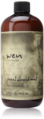Chaz Dean Wen Sweet Almond Mint cleansing conditioner bottle front for daily gentle hydration