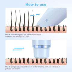 CheckSimple bikini trimmer underarm use for smooth, confident skin.