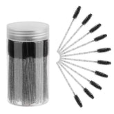 CHEFBEE disposable eyelash brush with container keeps tools organized on the go