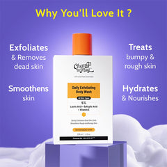 Exfoliación suave de Chemist at Play, elimina suavemente células muertas.