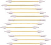 Chenchenchen 1200pcs precision-tip swabs with bamboo sticks for makeup detail.