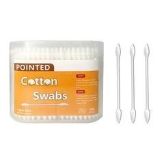 Chenchenchen precision-tip cotton swabs for makeup, 300-piece packaging-friendly set.