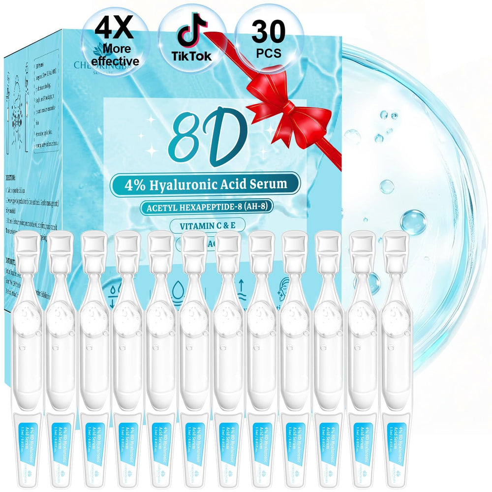 CHEOKINGBA 4 percent HA ampoule packaging delivering lasting hydration for dry skin