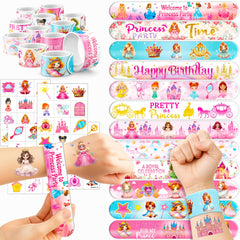 Cherisnowy tatuajes-princesas-pre-cortados: fáciles de aplicar y perfectos para fiestas infantiles