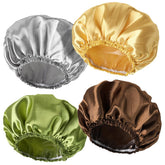 Gorra CHFONG de ducha con doble capa impermeable para evitar salpicaduras.
