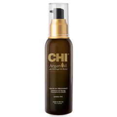 CHI botella de aceite de argán y moringa para cabello suave y brillante