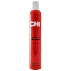CHI Enviro 54 hairspray bottle finish enhances hold for polished styles