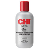 Sérum CHI Infra en botella, protege el color y aporta brillo.