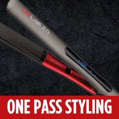 CHI Lava 2.0 ergonomic handle provides comfortable all-day styling