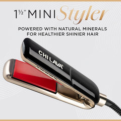 CHI Lava MiniStyler compact design fits in bags for travel