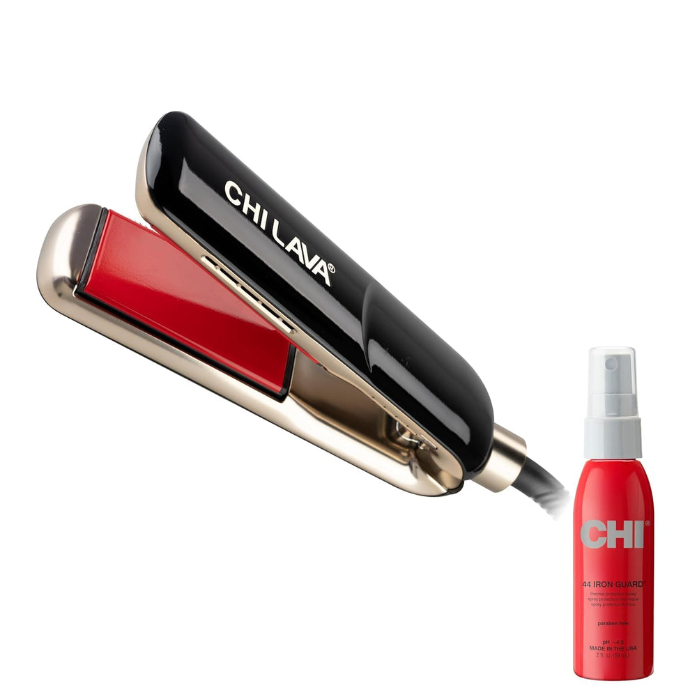 CHI Lava MiniStyler with floating plates for smooth, sleek results