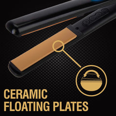 Ergonomic CHI straightener design for comfortable extended styling sessions