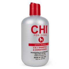 CHI para perros Gentle 2-en-1: aplicación de espuma suave para un lavado cómodo