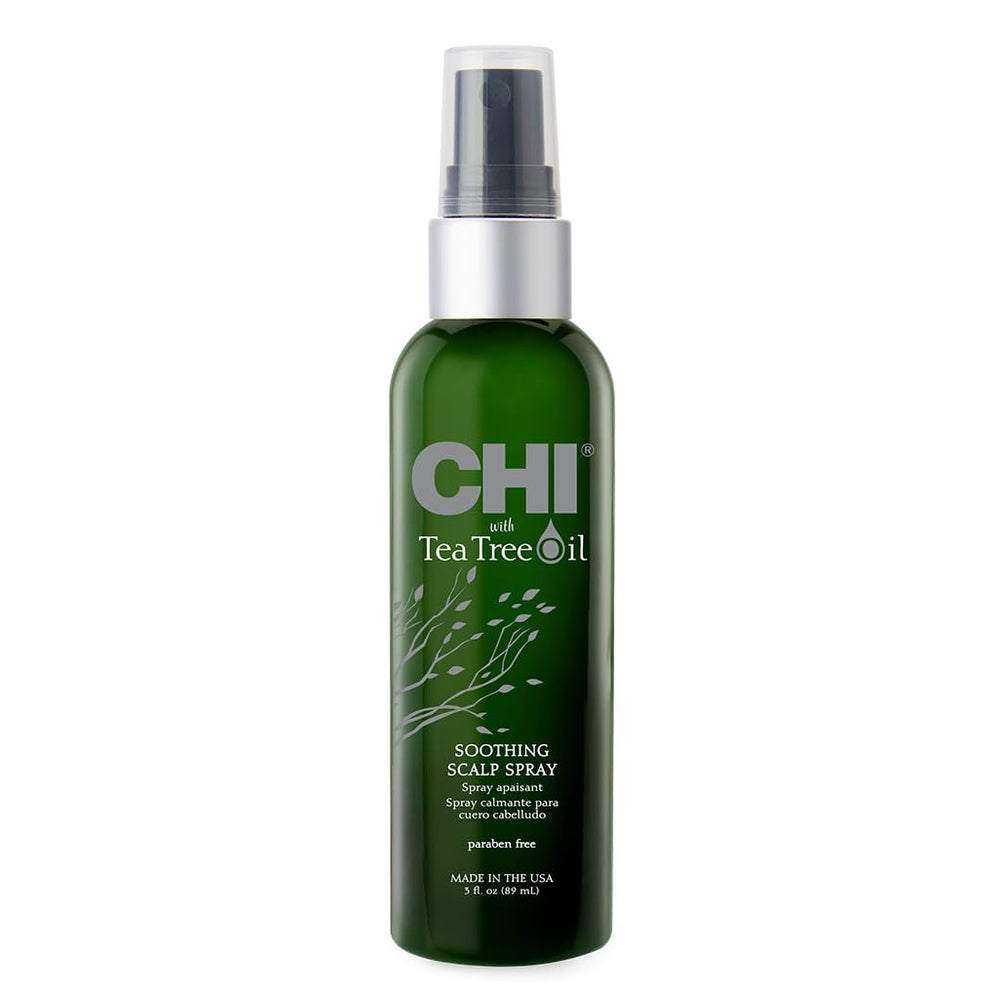CHI Tea Tree Oil Spray calma el cuero cabelludo irritado, uso inmediato