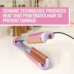 CHI Vibes Wave On highlights advanced ceramic technology for shiny hair
