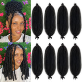 Chicmoi Marley Hair 16in Cuban twist pack close-up showing soft, fluffy texture for easy styling