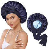 CHLINS gorro satén para dormir protege el cabello durante la noche