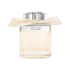 Chloe by Chloe EDP bottle front view, sleek pleated design for a modern, feminine aura.