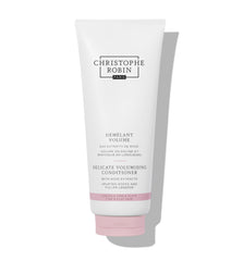 Christophe Robin Delicate Volume Conditioner bottle with rose extracts adds natural volume