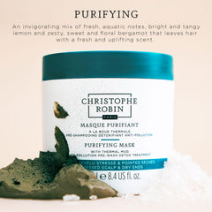 Textura compacta de Christophe Robin muestra exfoliación suave y purificante