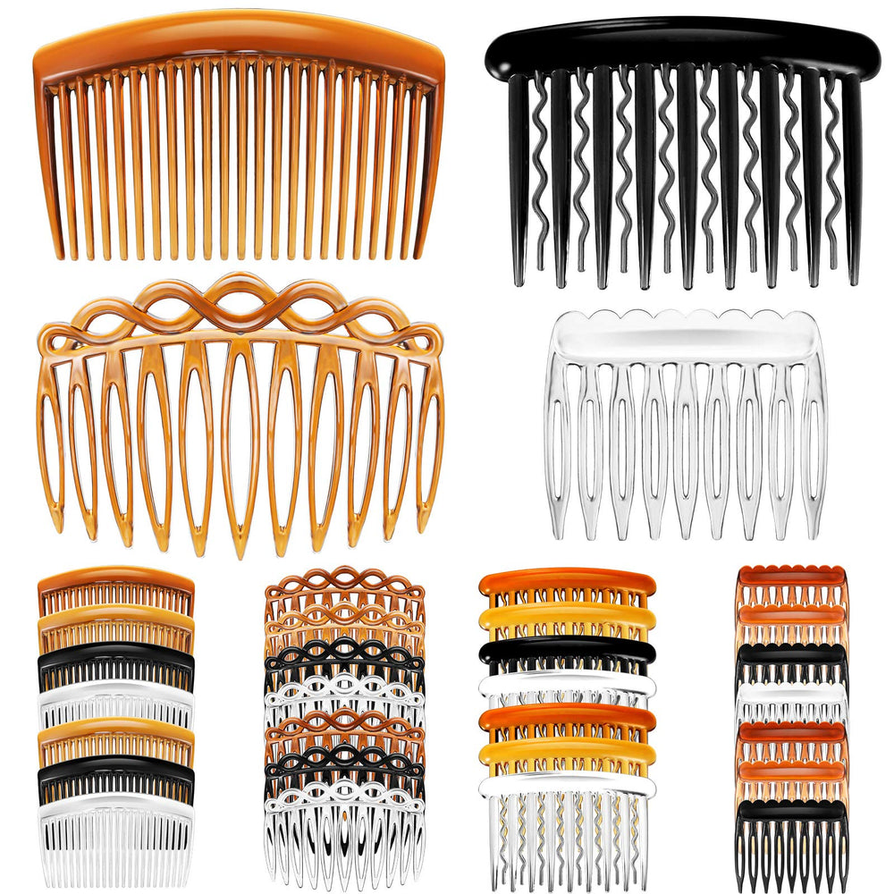 Chuangdi 32-piece side comb set with multiple tooth sizes for versatile styling
