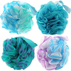 Chuya bath sponges loofah large 70g pack4 offers gentle exfoliation for smoother skin