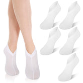 CIATBYYJ calcetines spa blancos: paquete visible para cuidado de pies.