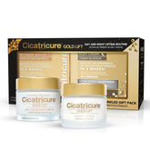 Cicatricure Gold Lift day cream SPF 30 in a sleek tube, sun protection and hydration.
