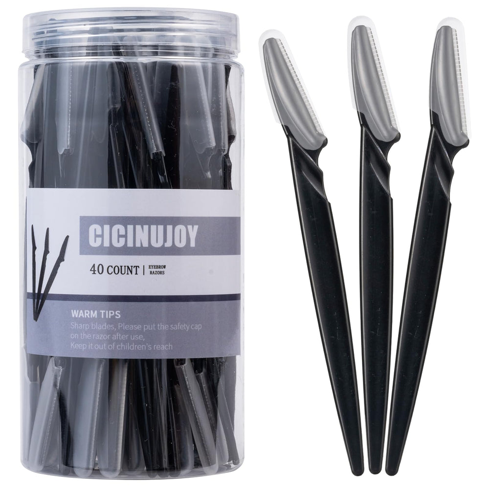 CICINUJOY 40pcs dermaplaning tool pack for home use with long-lasting razors