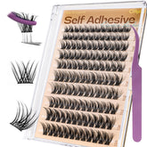 CILIYA self-adhesive lash clusters in 10-16mm for quick, natural-looking lashes