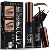 Cilrofelr Gel Tatuaje Despegable para cejas con definición natural.