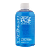 Cinema Secrets Blue Vanilla cleanser bottle pour for quick, water-free brush cleaning.