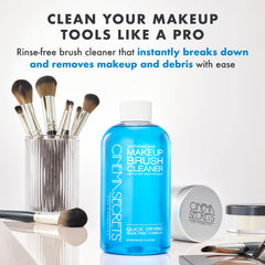 Cinema Secrets blue vanilla spray 2oz for on-set brush cleaning