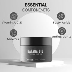 CinNoir Batana Oil scalp-treatment video capture shows nourishment