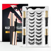 Cintizon magnetic eyelashes 10-pairs set for natural daily wear.