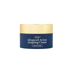 City Beauty Advanced Action Sculpting Cream on face application for firmer contour