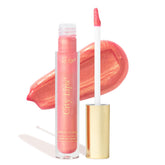 City Lips Sun Diego bottle shows a high-shine pink gloss for fuller lips