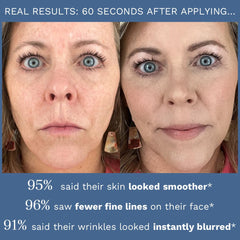City Beauty Line-Blurring Wrinkle Filler cream texture close-up shows rich smoothing cream
