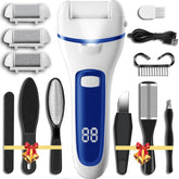 CIVYPRO callus remover with electric foot file roller heads for smoother heels.
