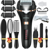 CIVYPRO electric foot file front view for at-home pedicure care.