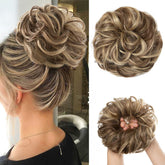 CJL HAIR large messy bun hair piece adds instant volume and fullness